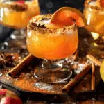 Autumn Aperol Apple Cider Margarita (+mocktail)