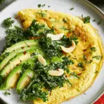Avocado & Kale Omelet