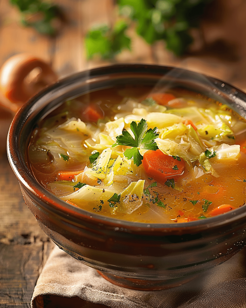 Cabbage Soup Recipe for Weight Loss Simple & Effective Plan