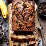 Chocolate Chunk Greek Yogurt Banana Bread