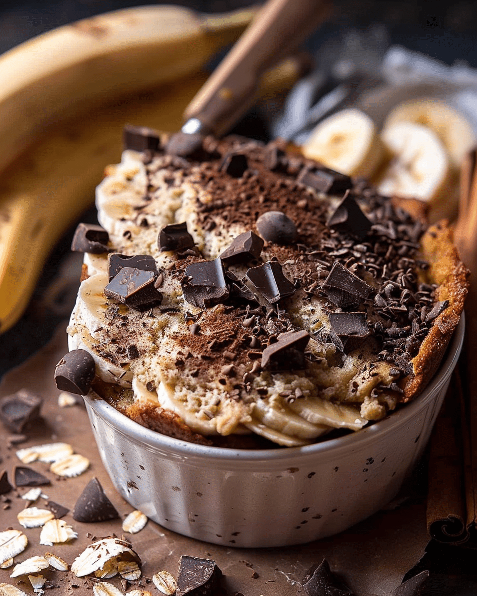 Chocolate Chunk Greek Yogurt Banana Bread