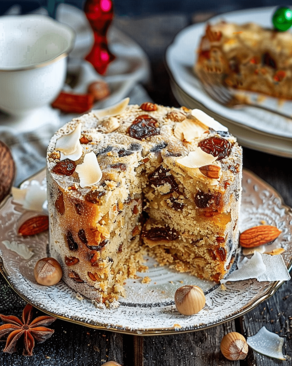 Christmas Fruit Cake Recipe