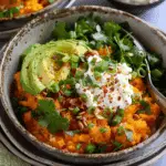 Cottage Cheese Sweet Potato Bowls