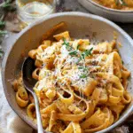 Creamy Butternut Squash Alla Vodka Pasta
