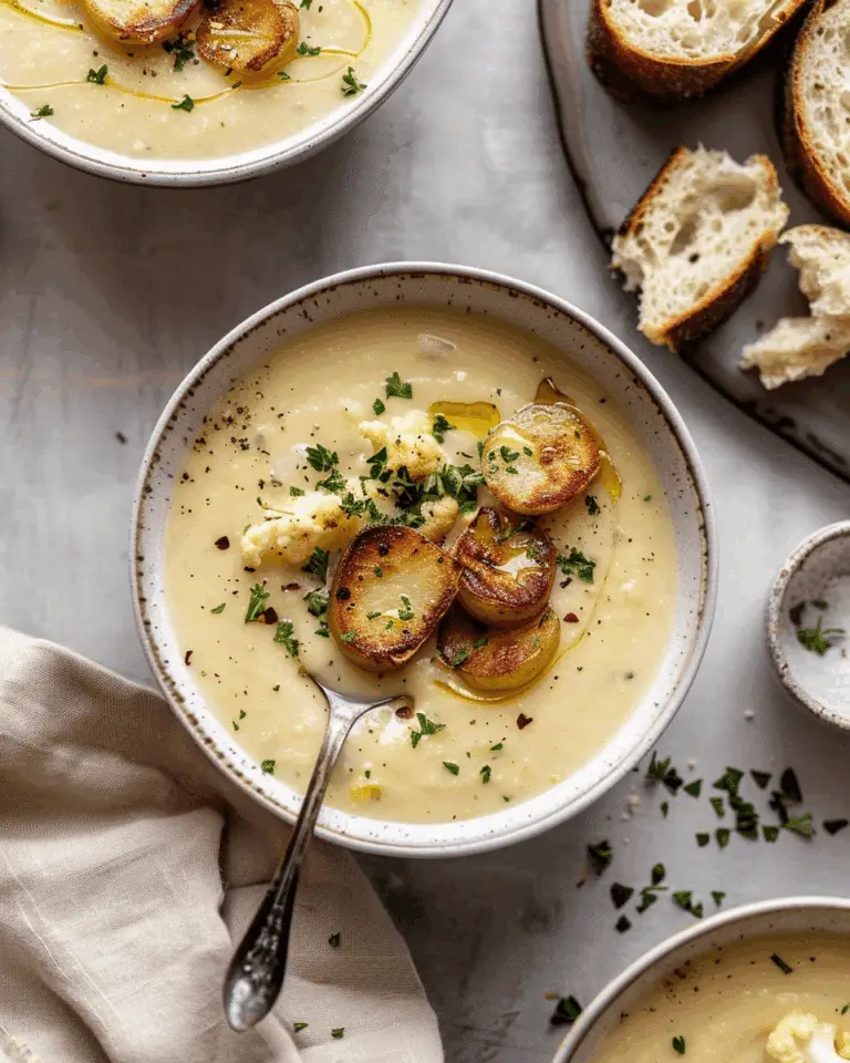 Creamy Cauliflower Potato Soup