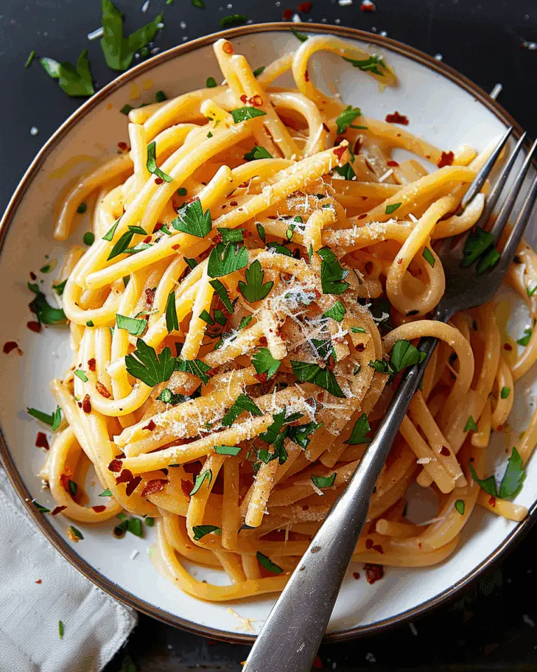 Creamy Chili Oil Pasta