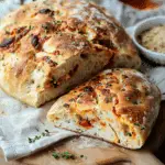 Crusty No-Knead Pizza Bread