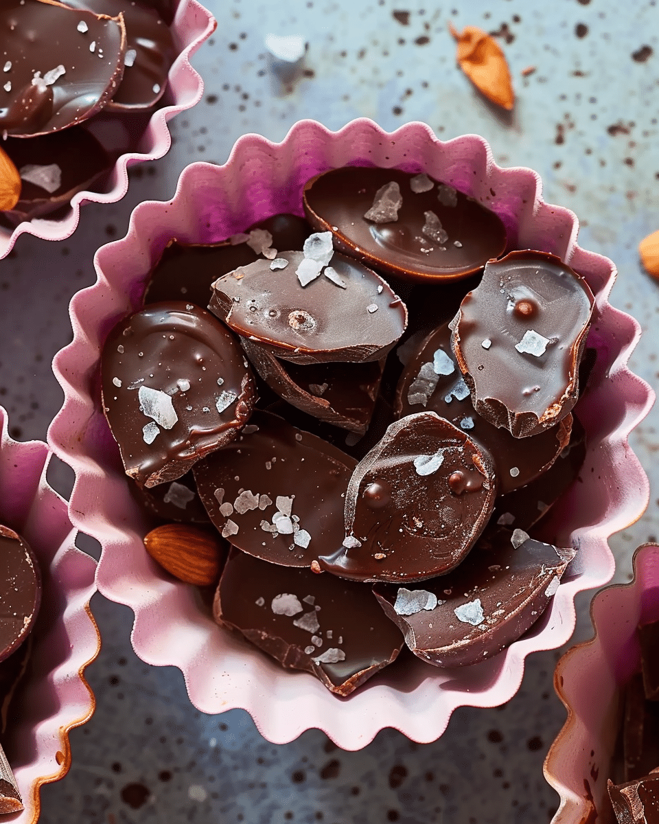 Dark Chocolate Almond Clusters