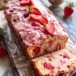 Dreamy Pink Strawberry Loaf