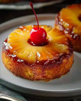 Easy Mini Pineapple Upside Down Cake