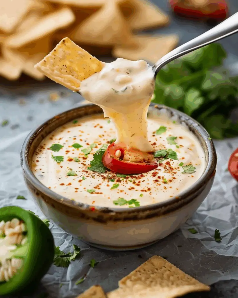 Easy Restaurant-Style White Queso