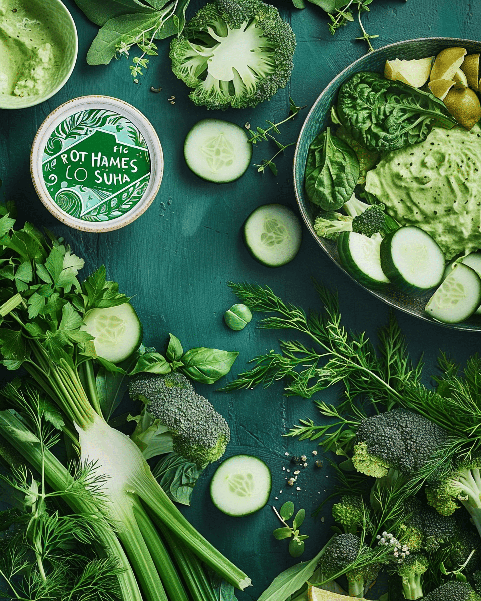 GREEN VEGGIES PLATTER