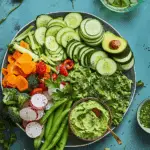 GREEN VEGGIES PLATTER