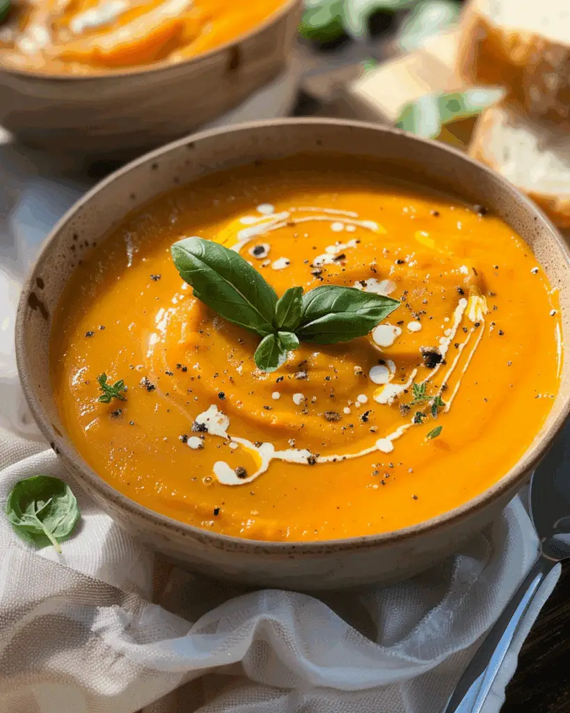 Healthy Sweet Potato Soup Recipe