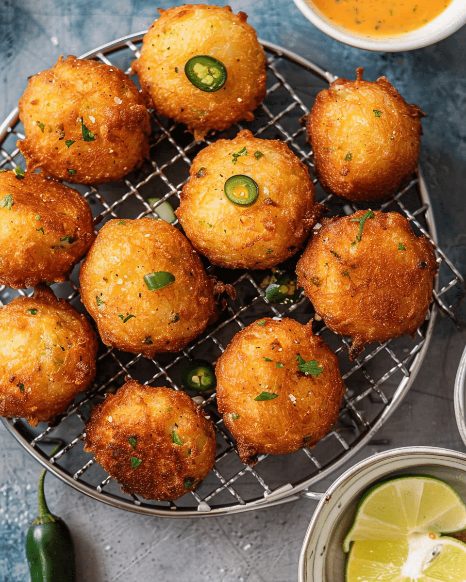 Homemade Jalapeño Hush Puppies