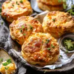 Jalapeño Honey Butter Cheddar Corn Biscuits