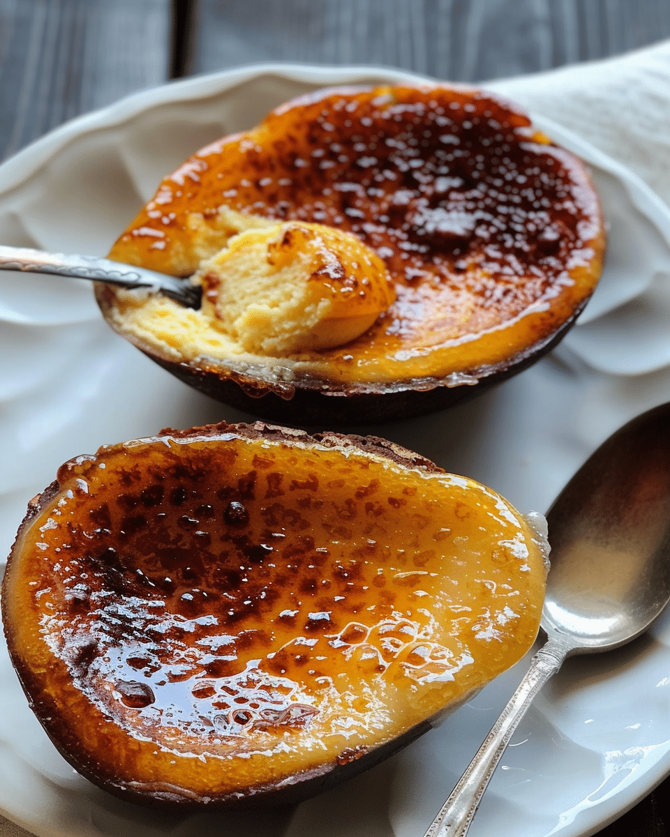 Japanese Sweet Potato Creme Brulee with a Fantastic Texture