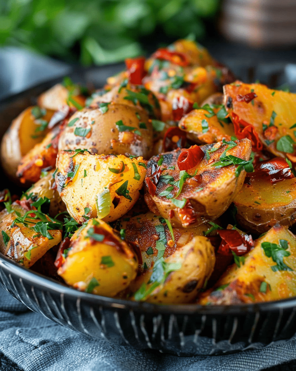 Lebanese Spicy Potatoes (Batata Harra)