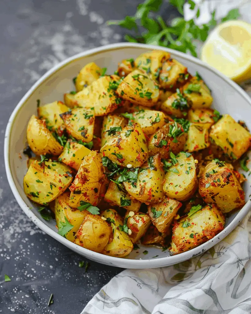 Lebanese Spicy Potatoes (Batata Harra)