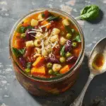 Minestrone Soup in a Jar