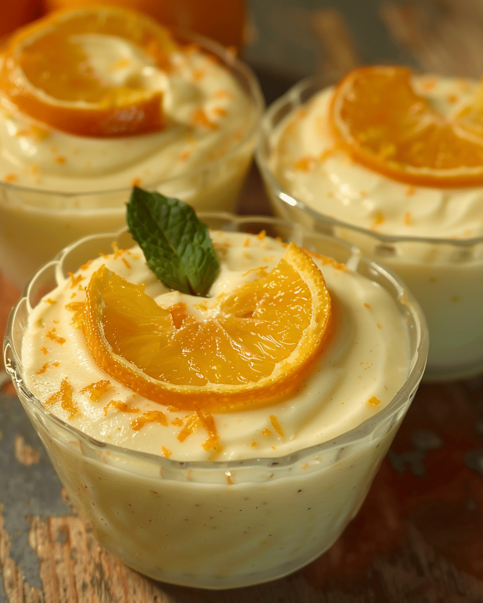 Orange Posset