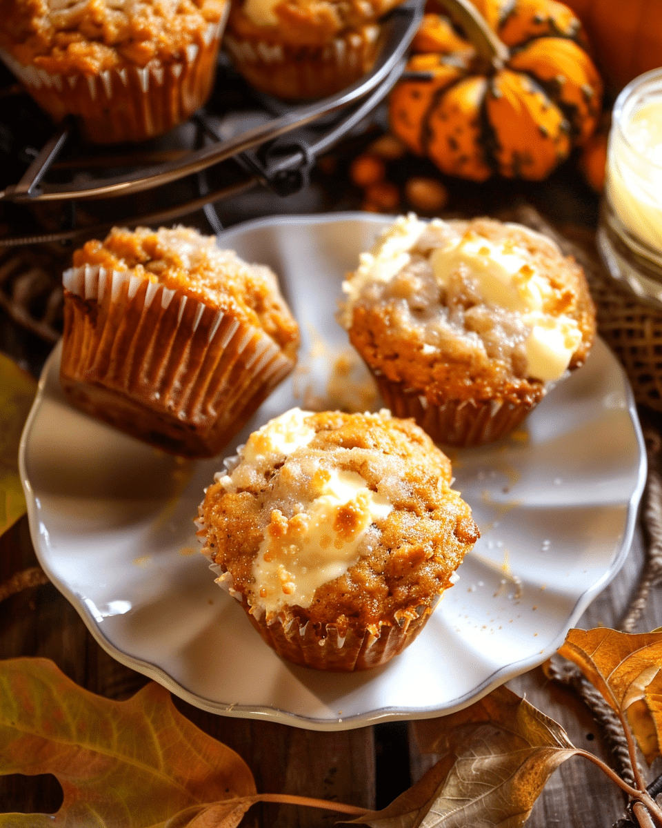 Pumpkin Cream Cheese Muffin