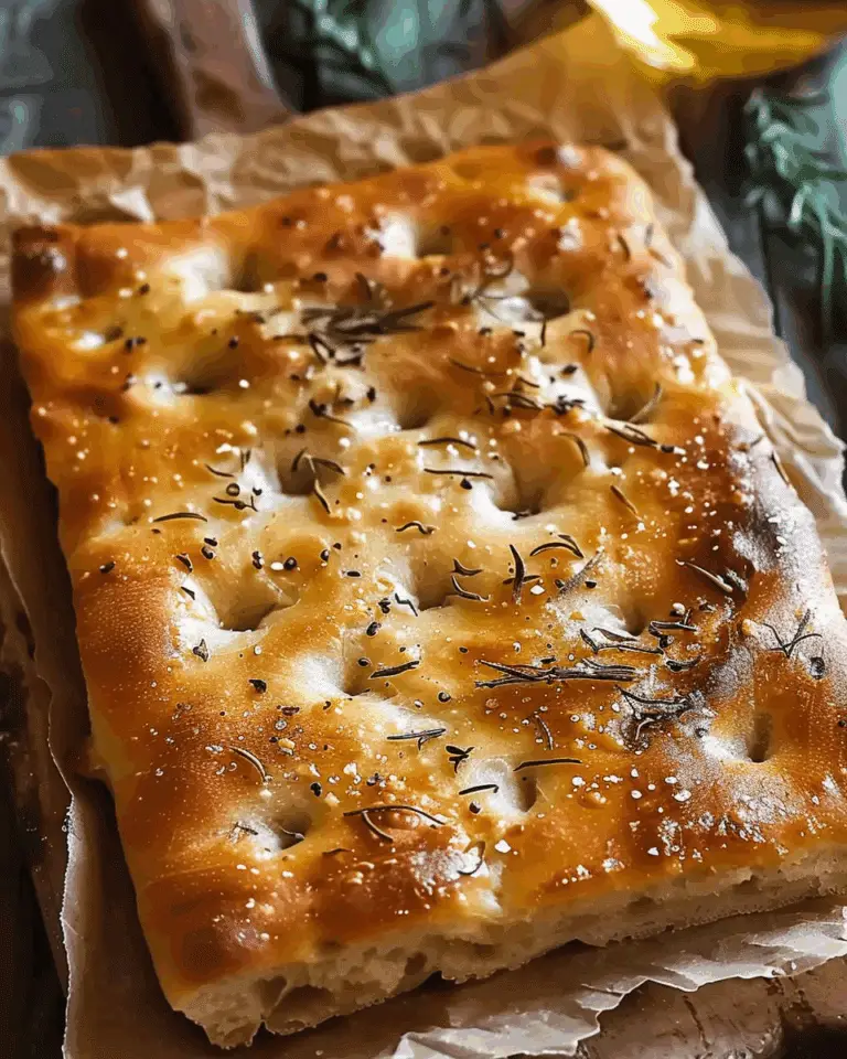 Quick and Dirty Focaccia