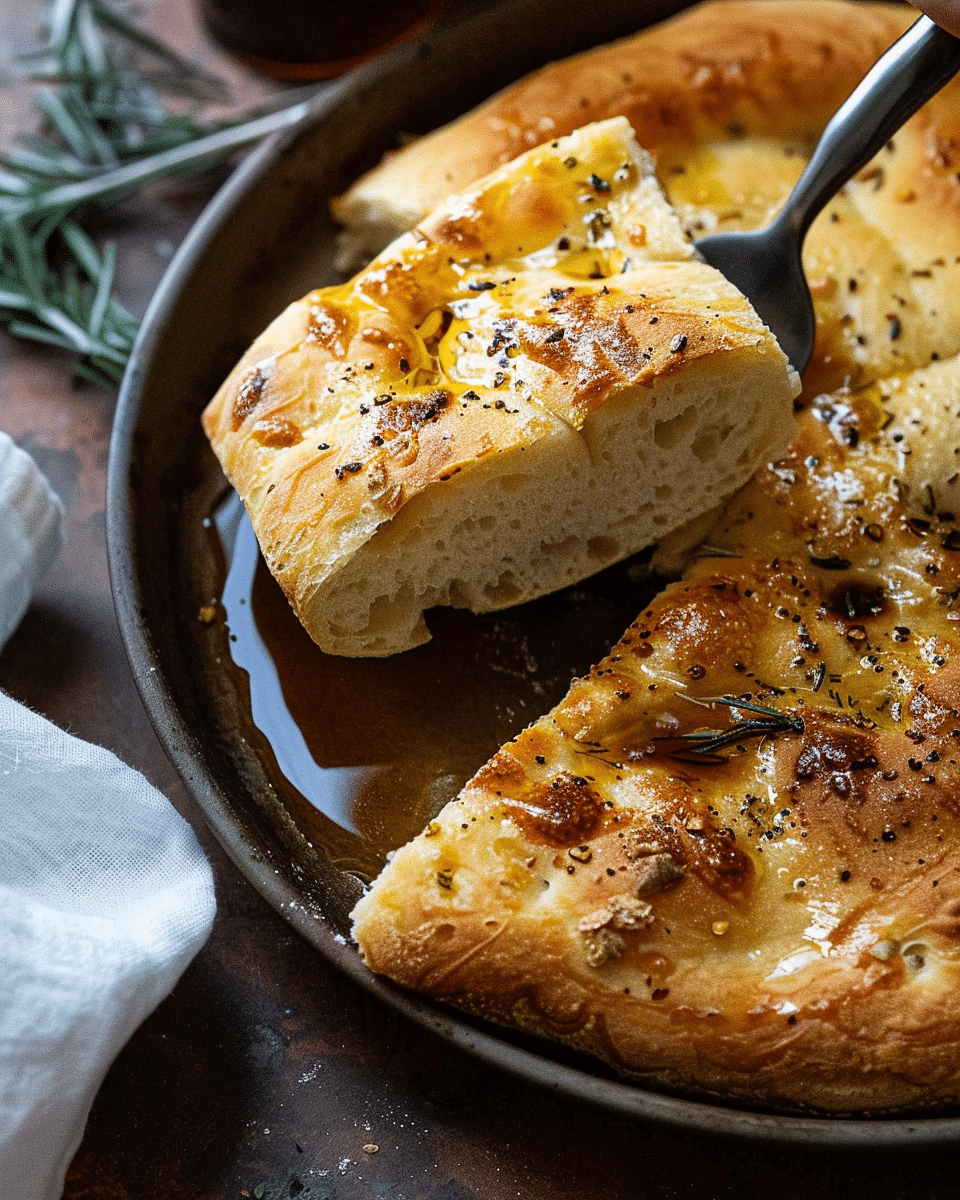 Quick and Dirty Focaccia