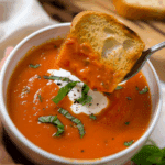 Roasted Red Pepper and Tomato Soup Recipe