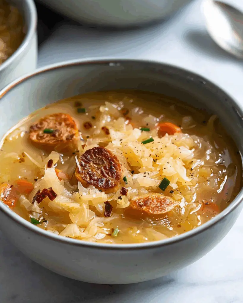 Sauerkraut Soup