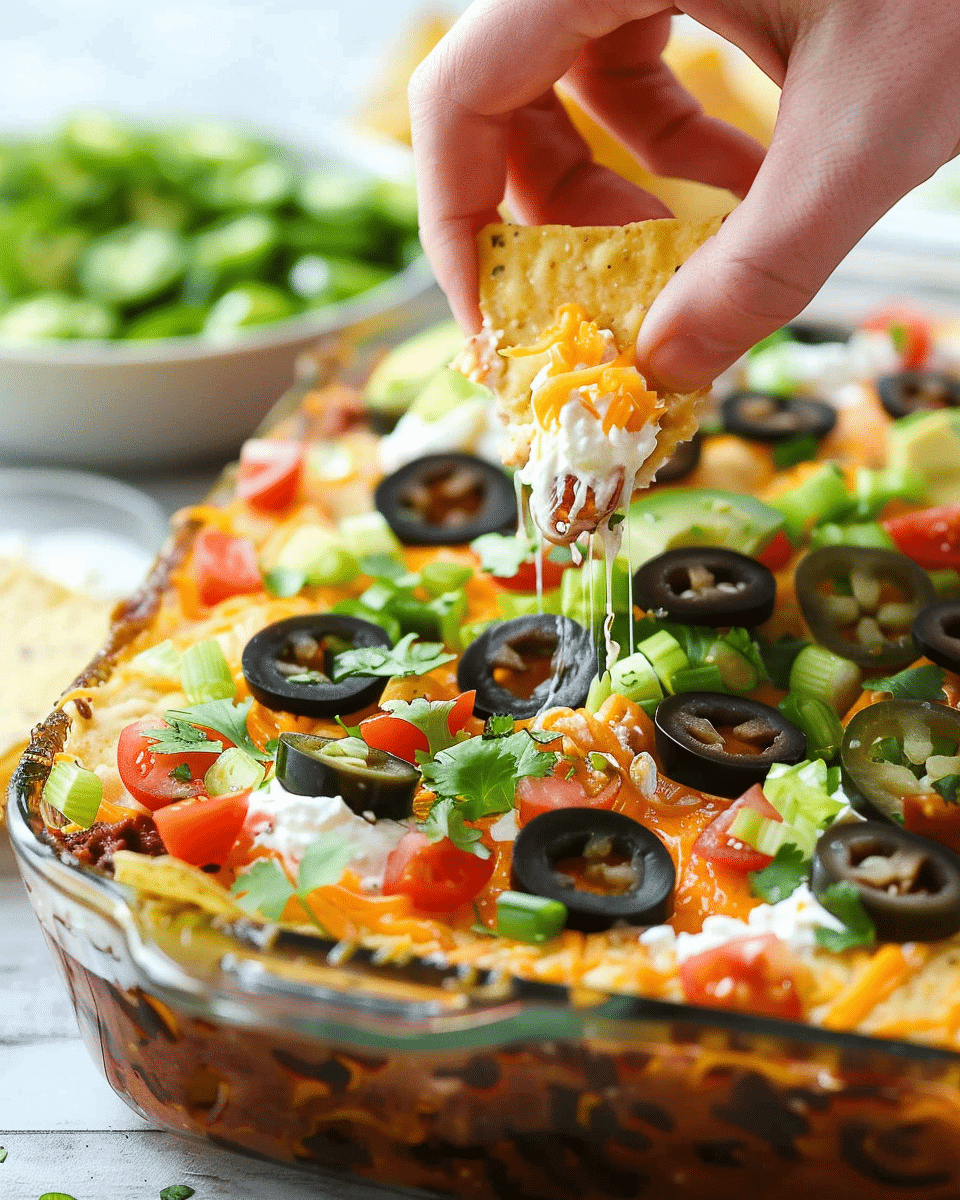 Seriously Good 7 Layer Dip