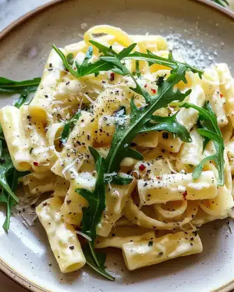 Stanley Tucci’s Creamy Lemon Ricotta Pasta with Arugula