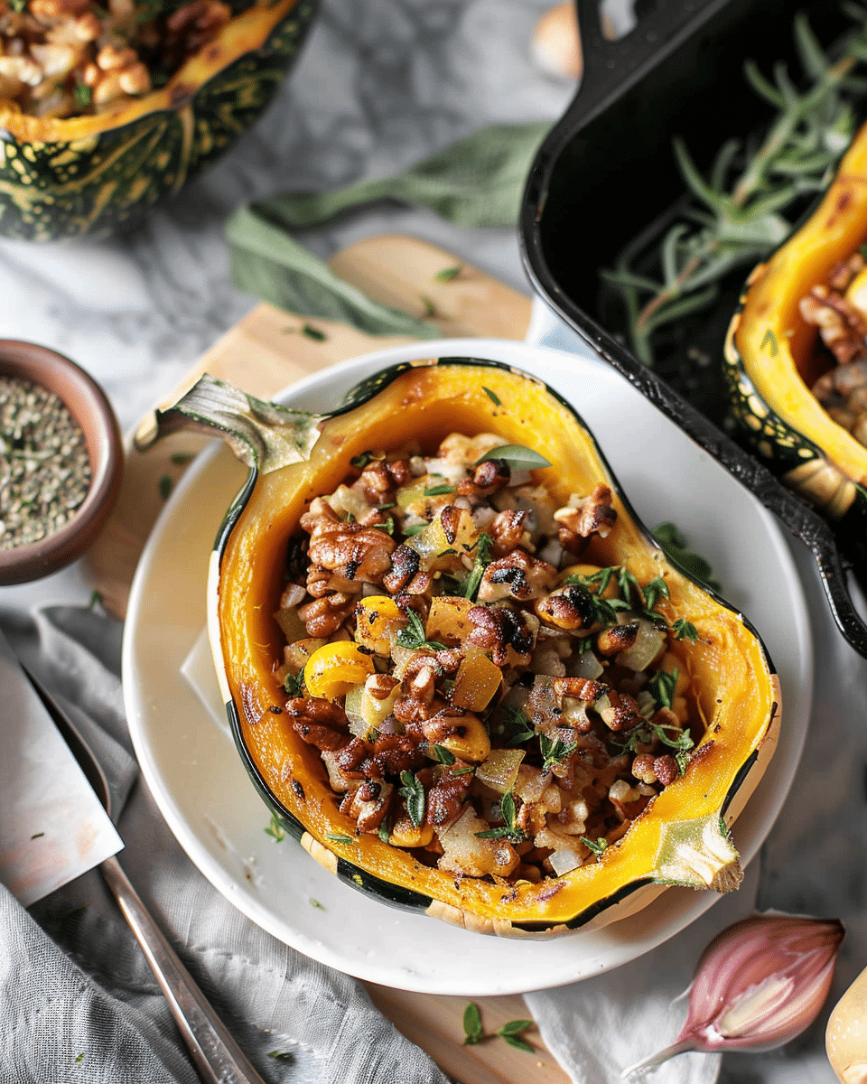 Stuffed Acorn Squash