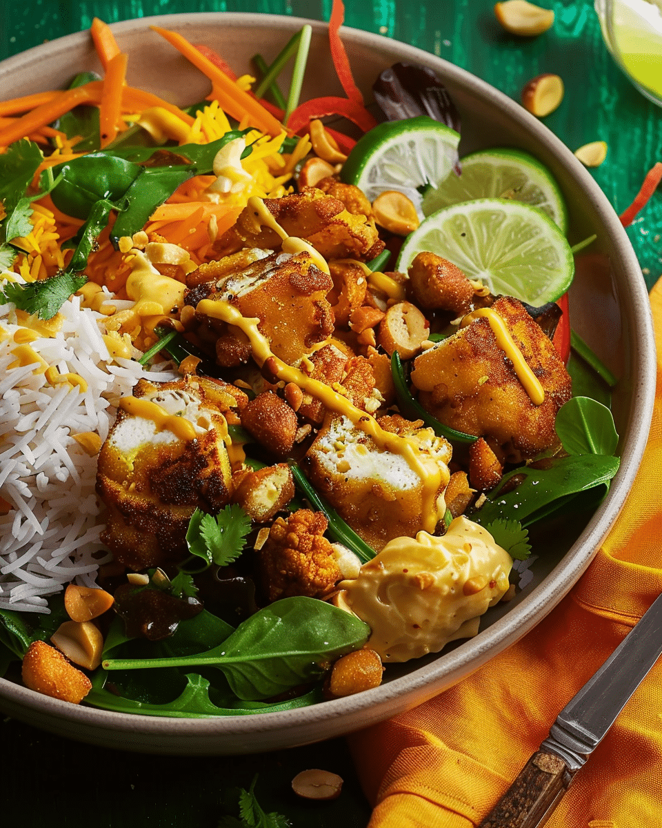 THAI FRITTERS WARM SALAD