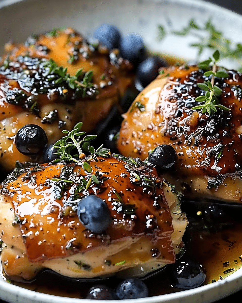 ThwBlueberry Thyme Chicken A Deliciously Unique Dish