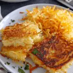 Toaster Oven Cheesy Hashbrowns