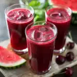 Watermelon Cherry Berry Beet Juice