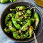 blistered shishito peppers recipe