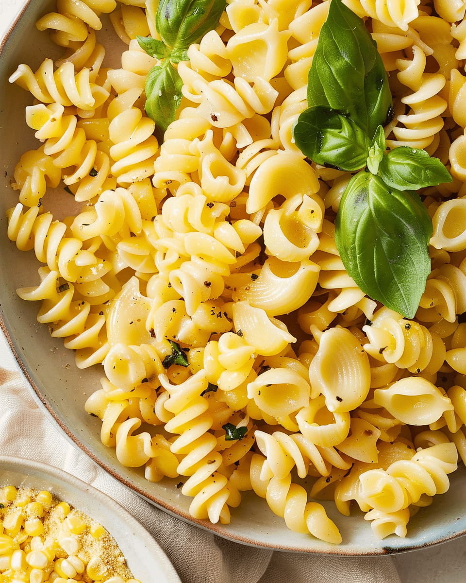 corn pasta recipe