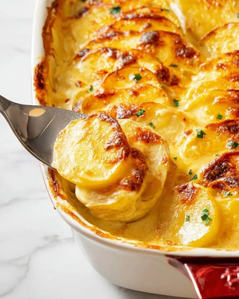 Easy Cheesy Scalloped Potatoes Recipe