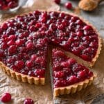 Cranberry and Spiced Pear Tart Recipe