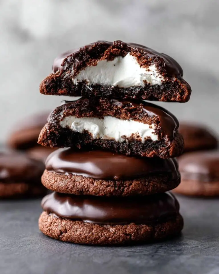 Marshmallow-Surprise Hot Cocoa Cookies Recipe