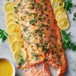 Oven-Baked Lemon Honey Herb Salmon Recipe