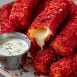 Hot Cheeto Mozzarella Sticks Recipe