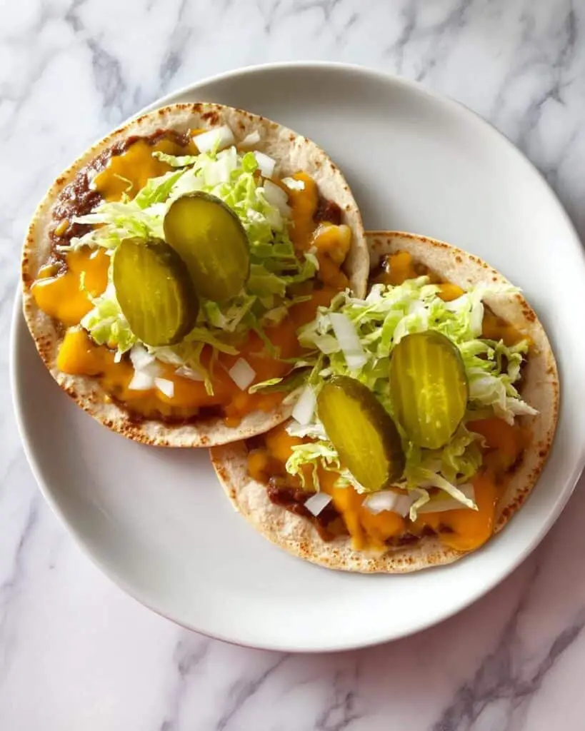 Big Mac Smash Burger Taco Recipe