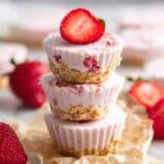 3 Ingredient Strawberry Yogurt Bites Recipe