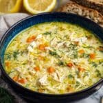 Avgolemono — Greek Lemon Chicken Soup Recipe