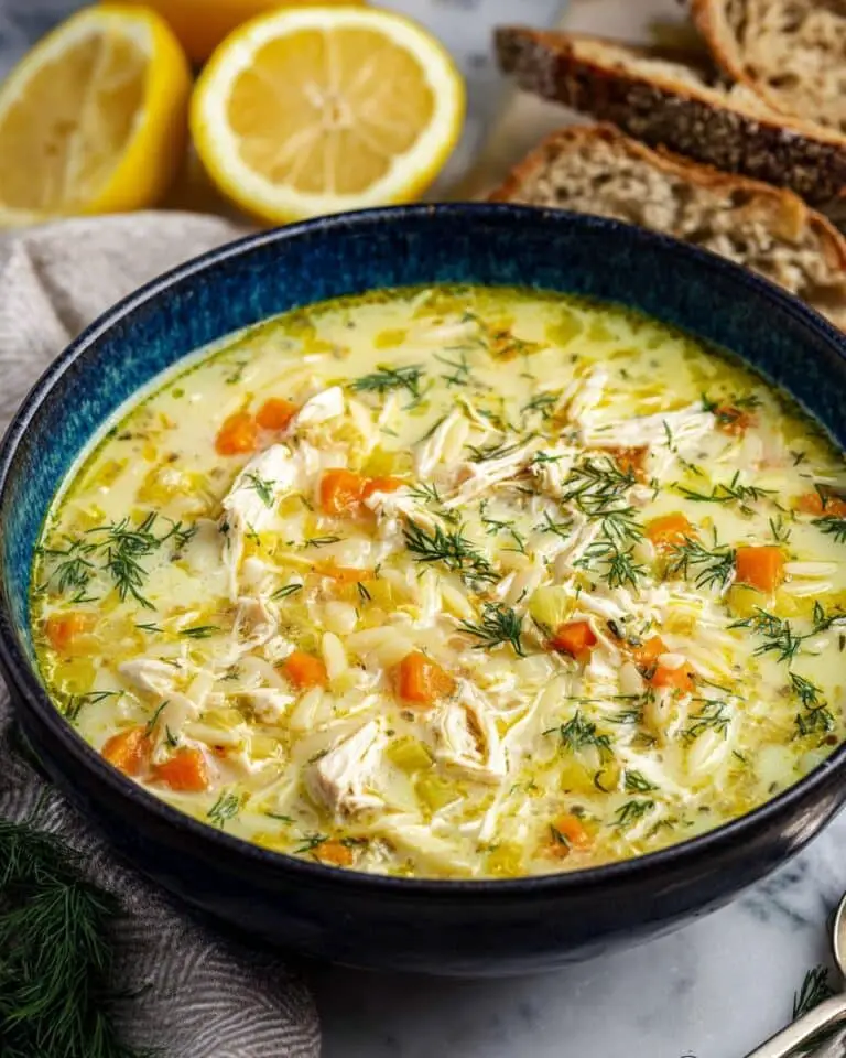 Avgolemono — Greek Lemon Chicken Soup Recipe