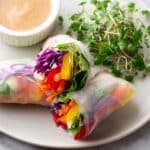 Rainbow Vegetable Spring Rolls Recipe
