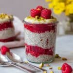 Raspberry Lemon Overnight Oats Recipe